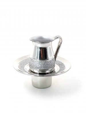 Stainless Steel Mayim Achronim-Silver Strip 5.5" (MA-1054S)