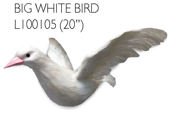 Big White Bird 20" (L100105)