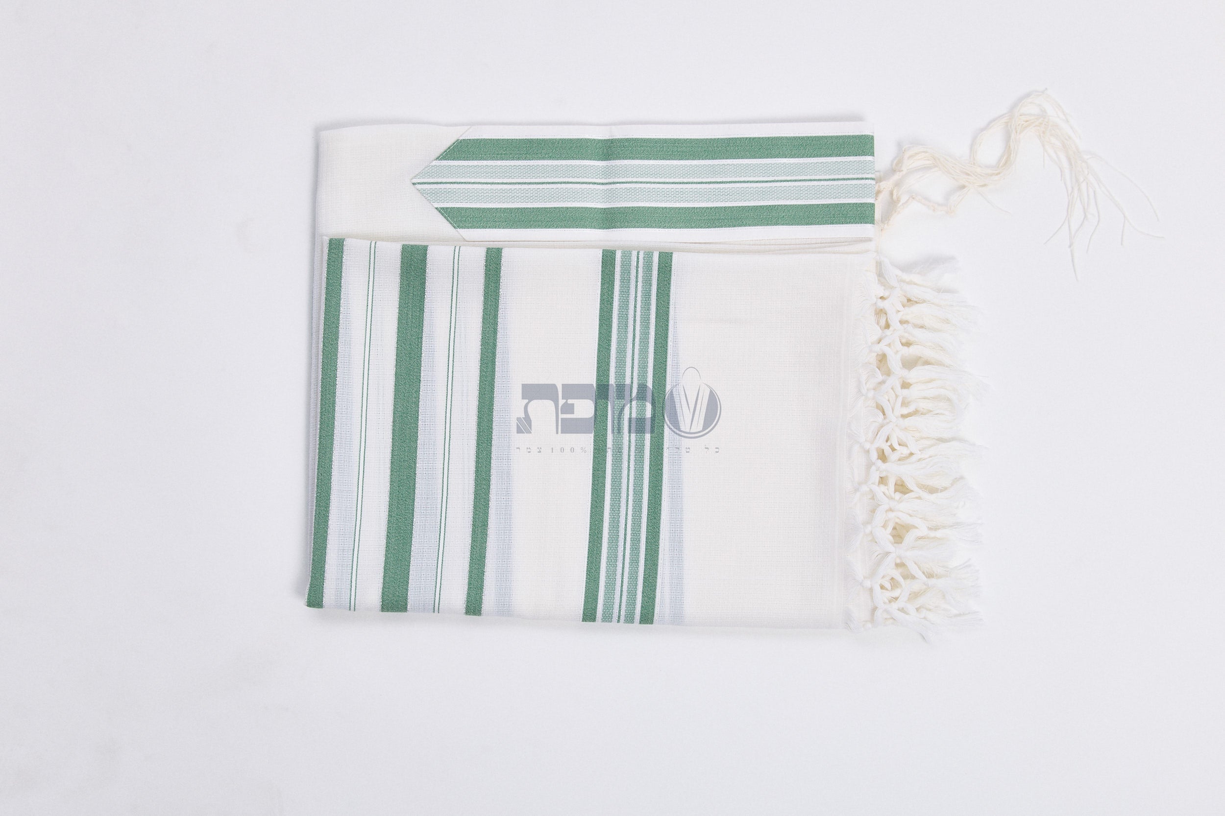 Mofet Wool Tallit - Hallel/Luxurious Weave Design (TAL-WOH)