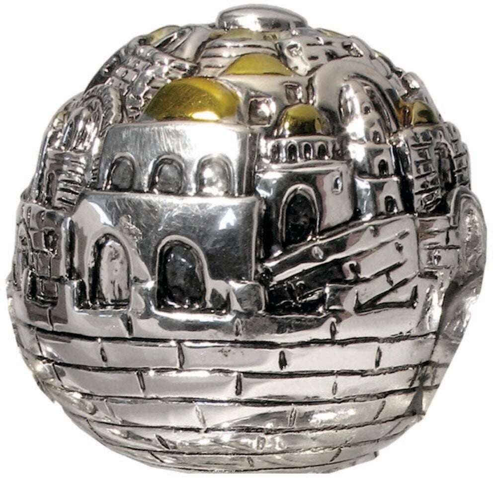 Jerusalem Round Ball Candle (361)