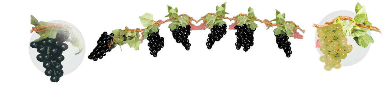 9' Grape Garland - 9 clusters (200216)