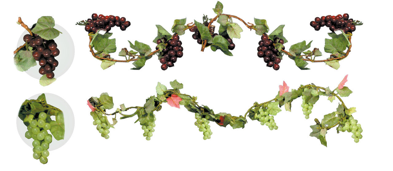 6' Grape Garland - 6 clusters (200217)