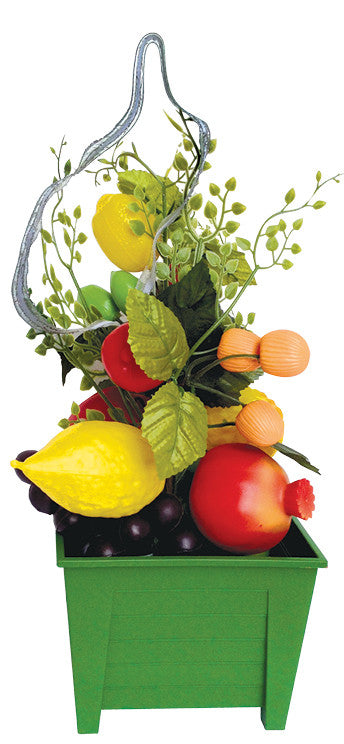 Fruit Basket - 14" high 6" wide (200307)