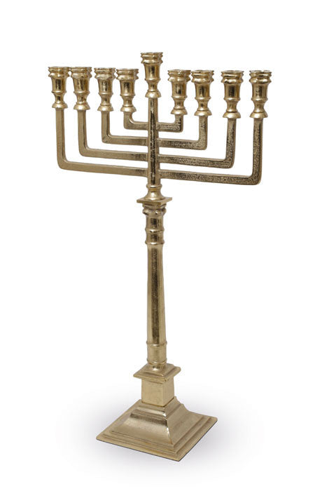 Large 28" Brass Menorah (M-200913)