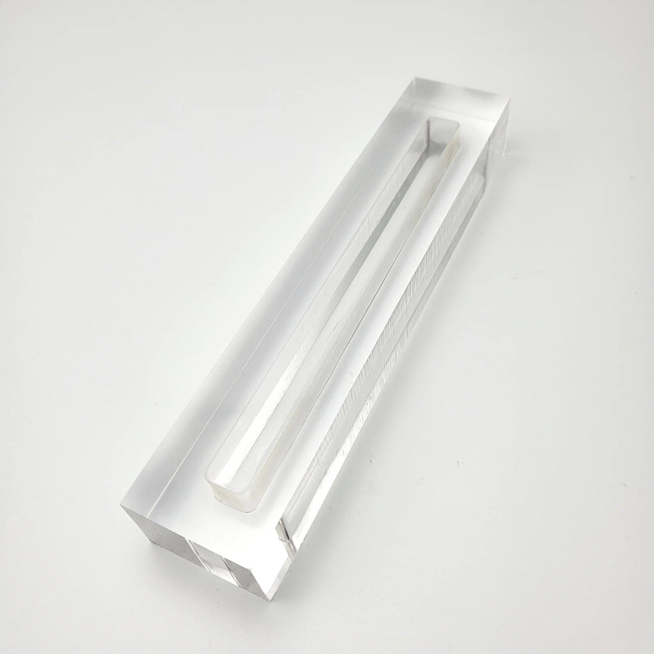 Lucite Mezuzah Case 15cm (MZ-ZLM15)