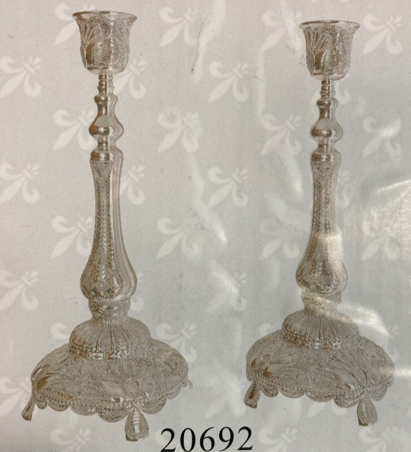 Silverplate Candlesticks 9" (CS-20692)