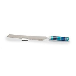 Emanuel Challah Knife Anodized Rings (EM-NSJ)
