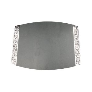 Emanuel Porcelain Challah Board-Lace Sides (EM-CBR1-3)