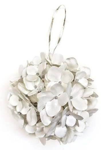 6.5" Metallic flower balls (2018055)