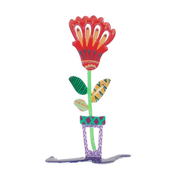 Emanuel Laser Standing Flower/Hamsa-Small (EM-SHG)