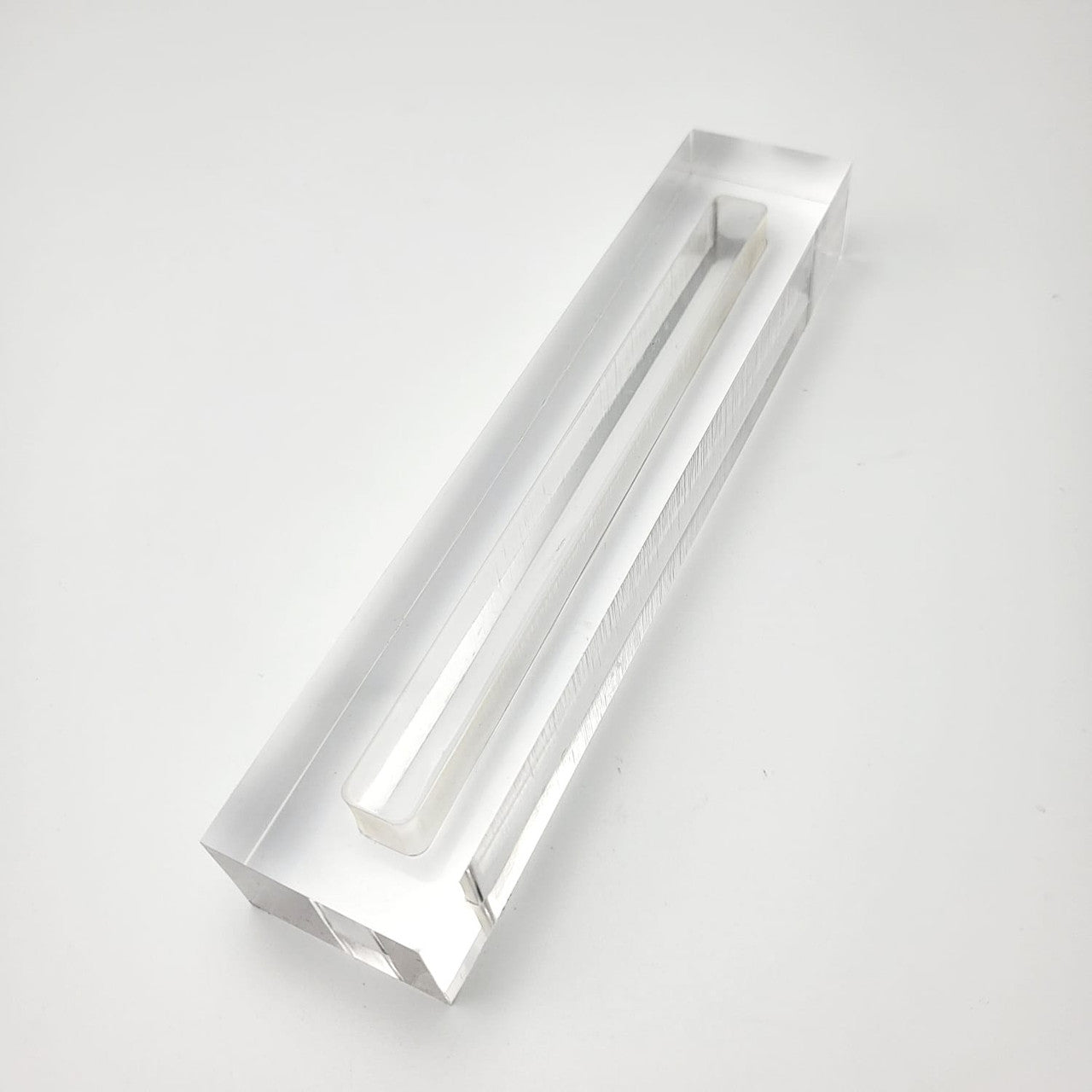 Lucite Mezuzah Case 15cm (MZ-ZLM15)