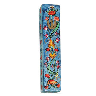 Large Wooden Mezuzah (EM-MZL Square)