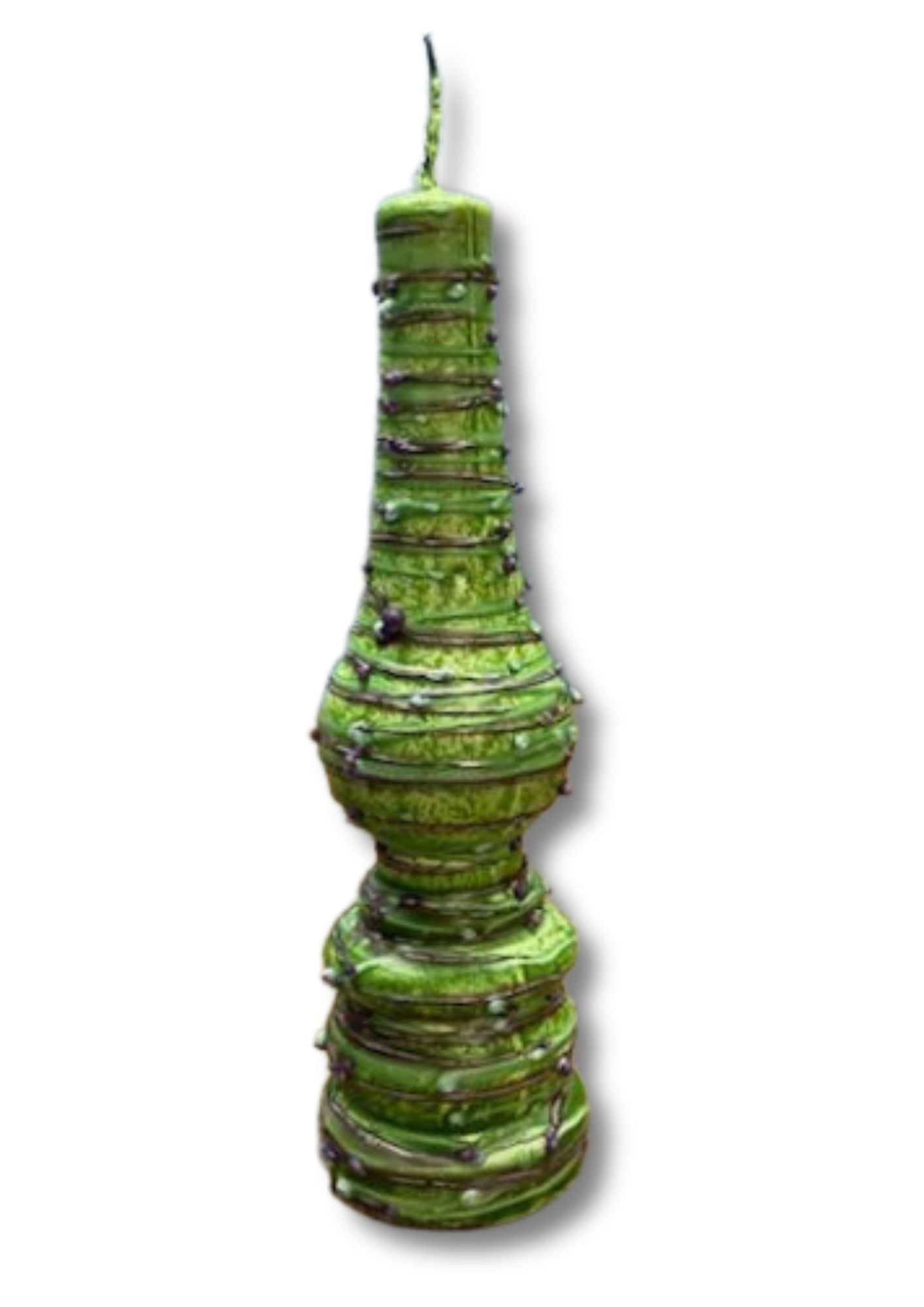 Torch Shape Havdallah Candle Drip Wax Design (HV-HTD)