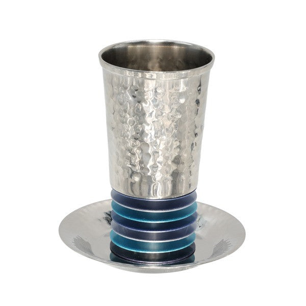 Anodized Discs Kiddush Cup (EM-CUR)
