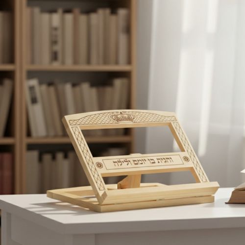 "Vehagita" Wood TableTop Shtender - (MC-43838)