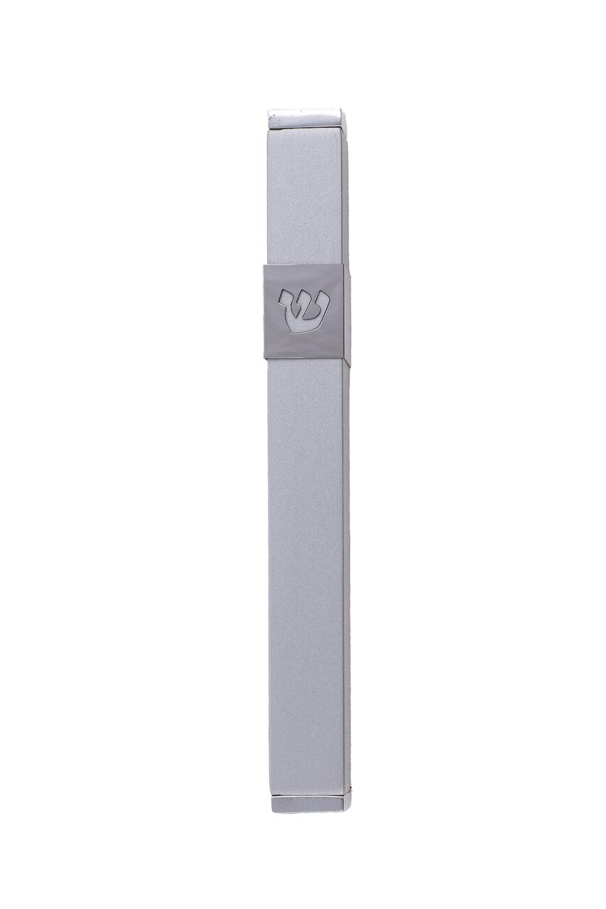 Emanuel Metal Mezuzah Case-- 12cm (EM-MF)