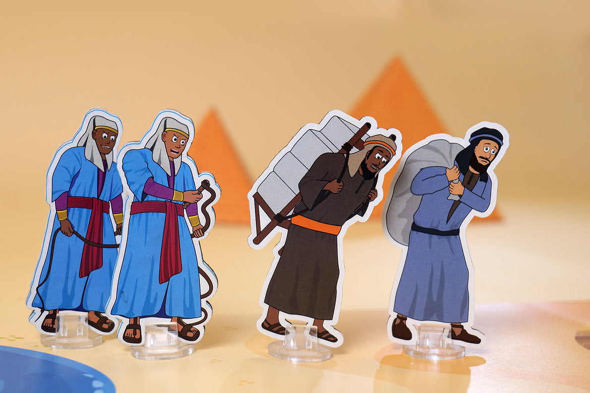 Story Table Activity Board, The Ten Plagues-NEW (GM-STTP)