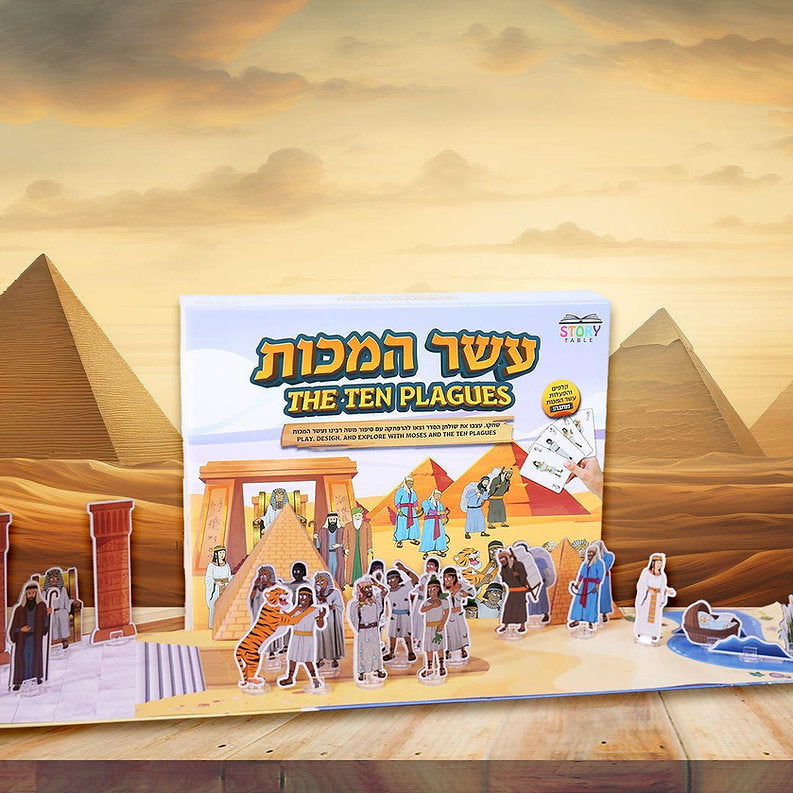 Story Table Activity Board, The Ten Plagues-NEW (GM-STTP)