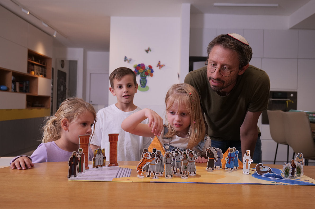 Story Table Activity Board, The Ten Plagues-NEW (GM-STTP)