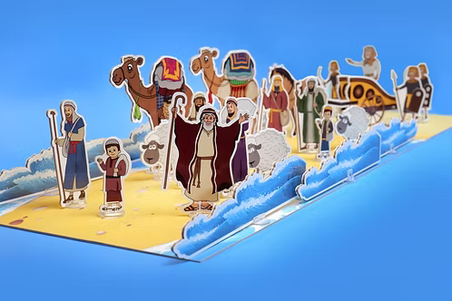 Story Table Activity Board, The Exodus-New Packaging (GM-STPE)