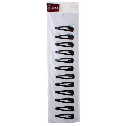 Kipah Clips Black-12pk(MC-52883)