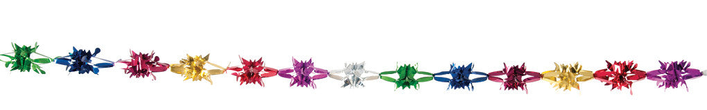 2.5" 42 Section Multi Color Garland - Pack of 12 - (71120-mc)