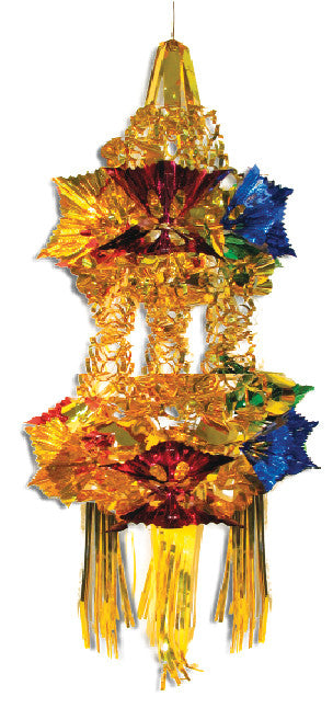 Multi Colored Lantern - Pack of 12 - 12" (71142)