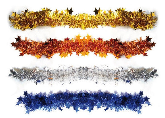 3" 12' long, assorted colors - Pack of 12 (71144)