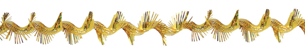 12" Gold Twist Garland - Pack of 12 - (71147G)