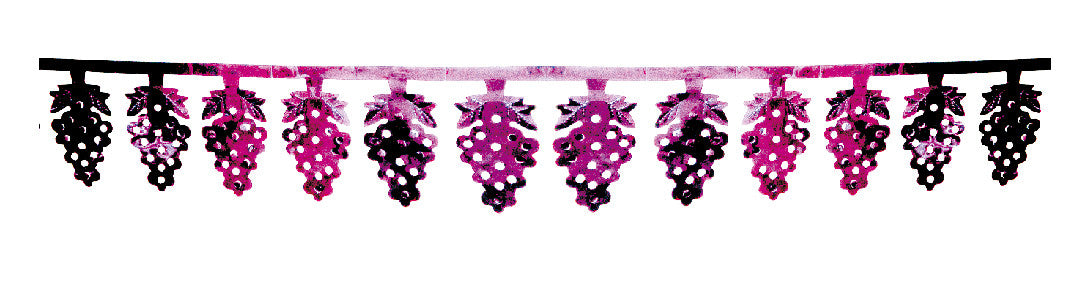 Banner of 26 Grape Clusters - Pack of 12 - (71176)