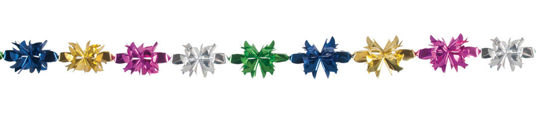 5" 15 Section Multi Colored Garland - Pack of 12 (71181)