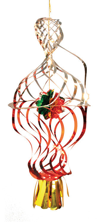 Multi Colored Whirl Lantern - Pack of 12 - 15" (71218)