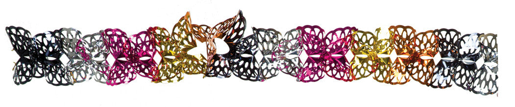 6" 35 Section Multi Colored Garland - Pack of 12 - (71248)