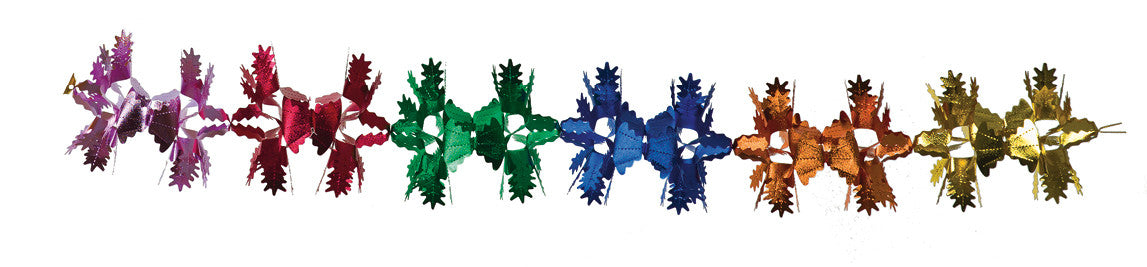 8" 12 Section Multi Colored Garland - Pack of 12 (71256)