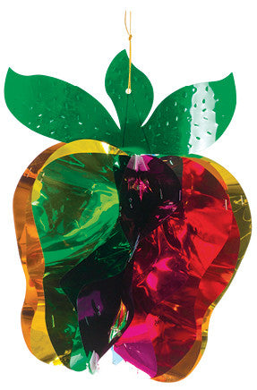 Multi Colored Medium Apple - Pack of 12 - 12" (71259)