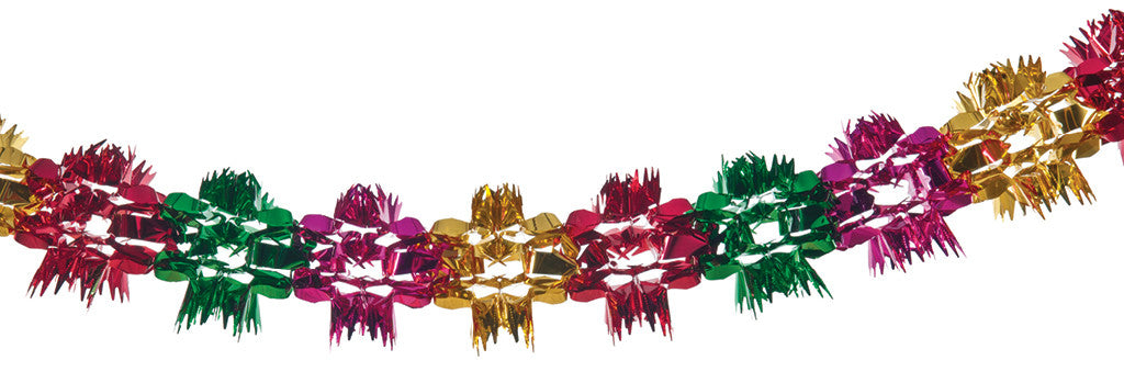 9" 6ft MultiColor Garland - Pack of 12 (71271)