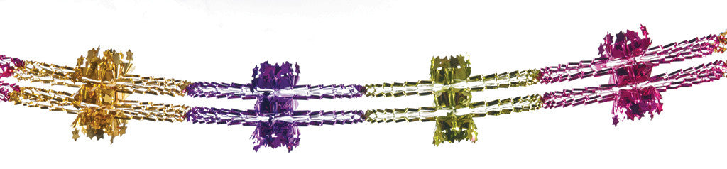 12" 10ft Multi Color Garland - Pack of 12 (71276)