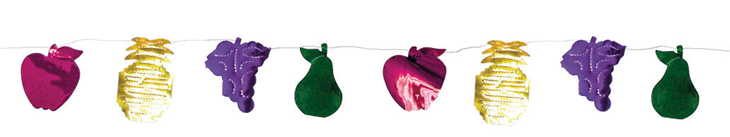 9ft long fruits garland - Pack of 12 (71403)