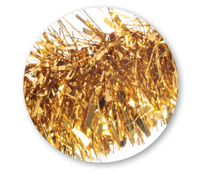 Extra Heavy and Long Tinsel, gold (71603)