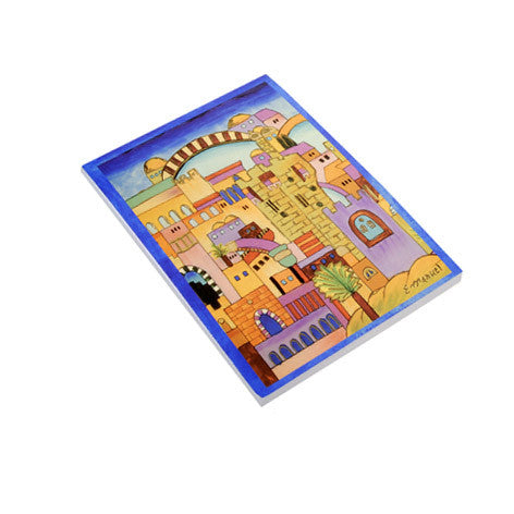 Jerusalem Decorative Notepad (EM-72225.1)