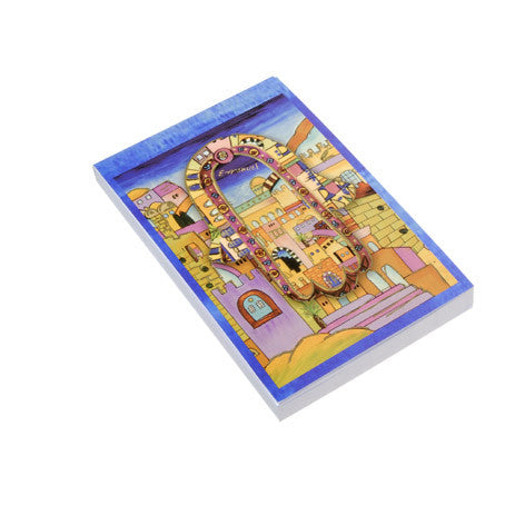 View of Jerusalem Decorative Notepad