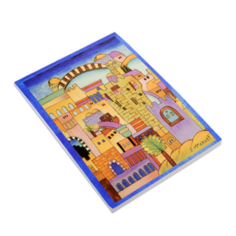 Jerusalem Blue Decorative Notepad
