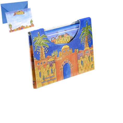 Jerusalem Notelets and Envelopes with Case (EM-72317.2)