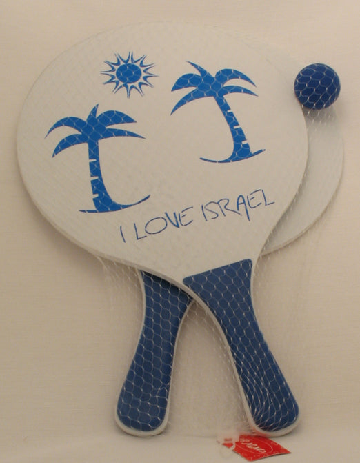 I Love Israel - Ping Pong Bat (77595)