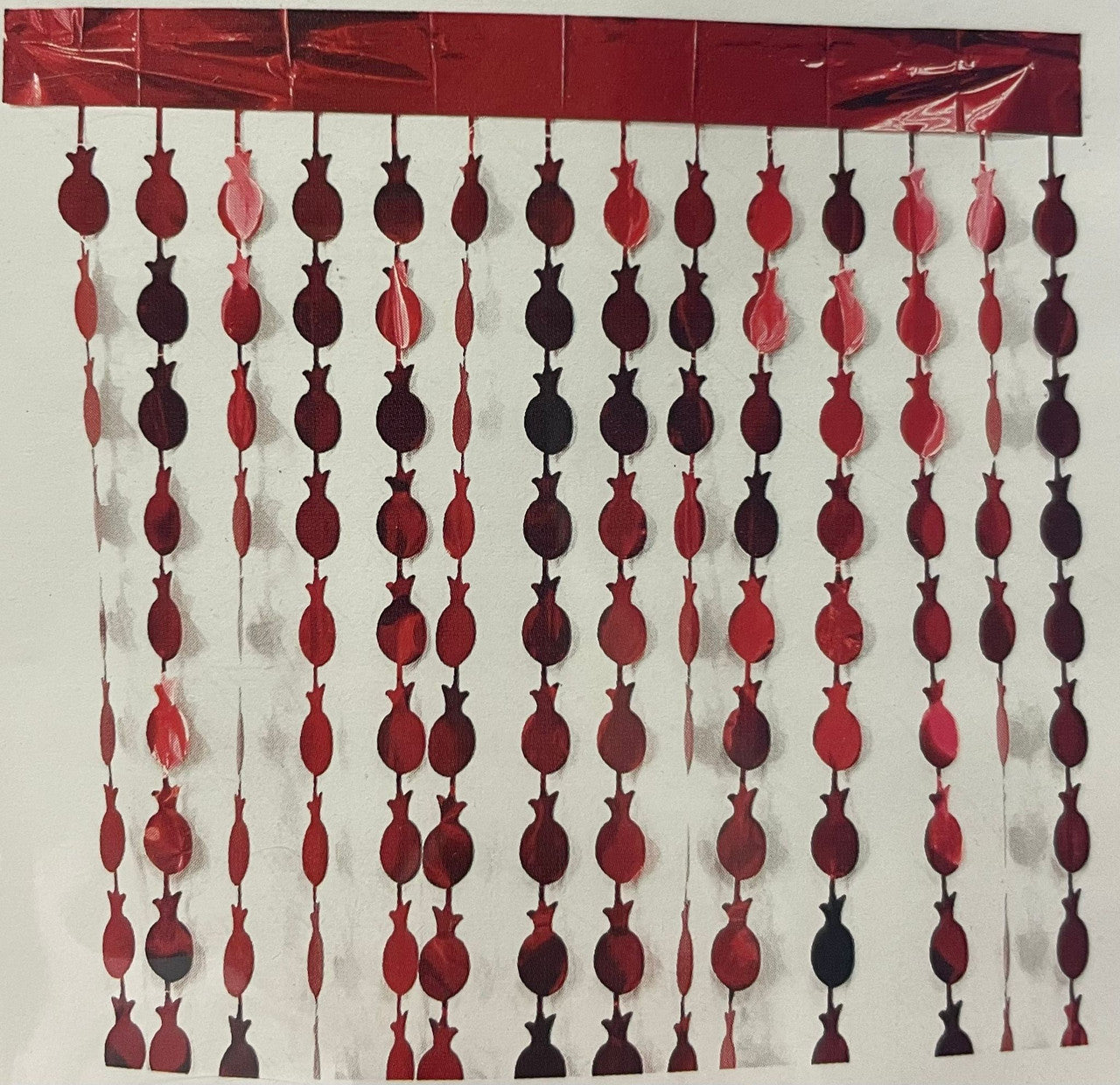 Pomegranate Foil Curtain (A7765)