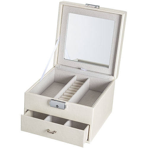 Eishet Chayil Wood/Leather Jewelry Box (MC-80699)