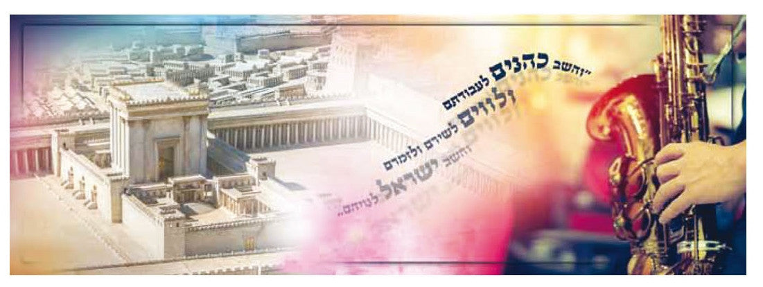 Laminated Poster 10" x 28"-- Beis Hamikdash (P884)