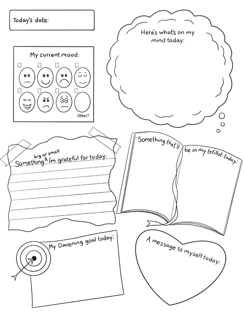 My Davening Diary By Sari Kopitnikoff (BKC-MDD)