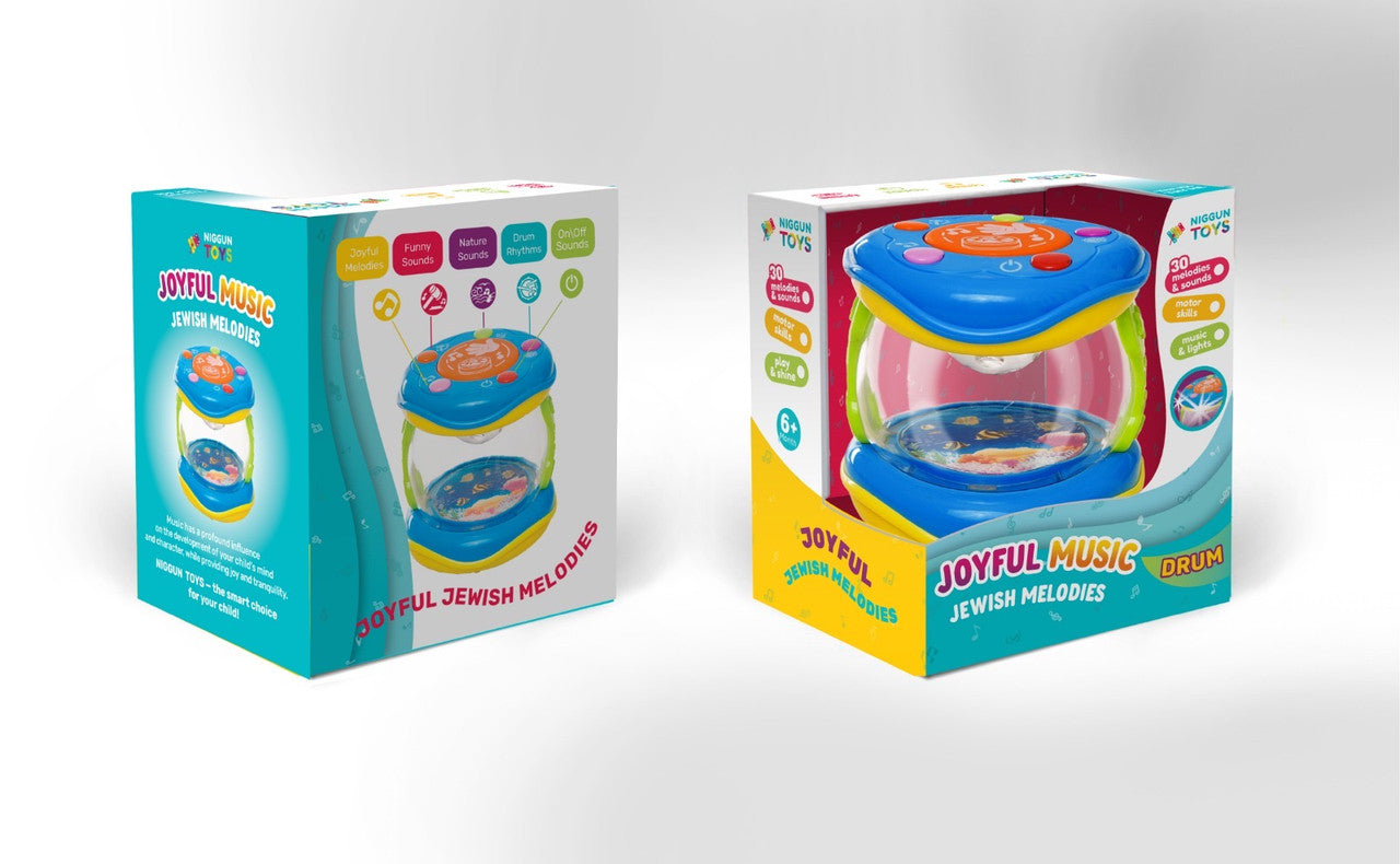 Babies Jewish Musical Drum-Niggun Toys (GM-65156)