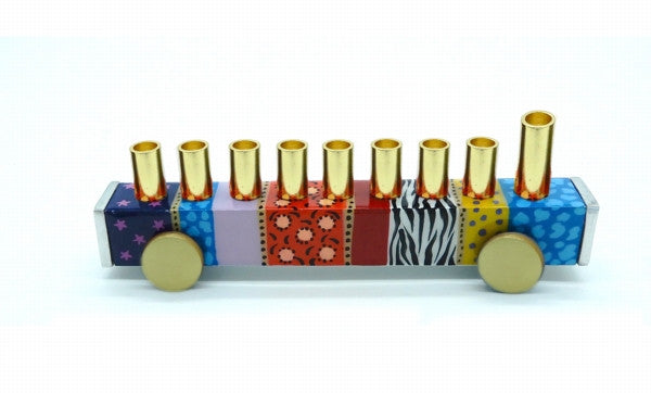 Truck Menorah-M/C Design (M-9223)